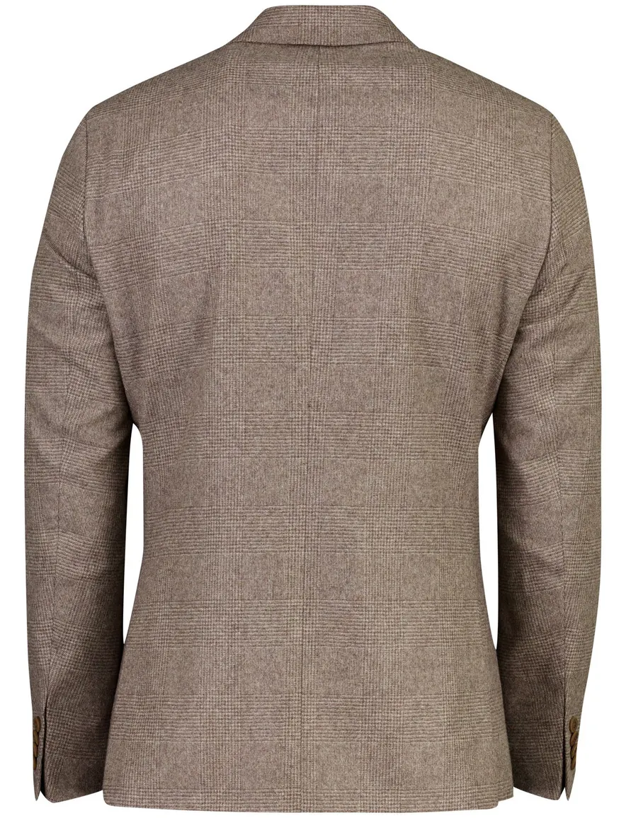 Roy Robson colbert beige gemeleerd viscose
