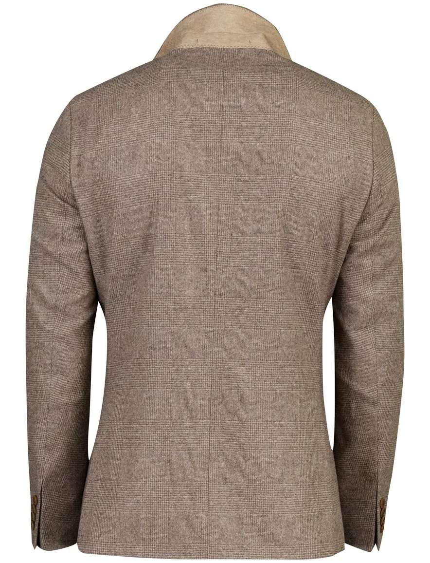 Roy Robson colbert beige gemeleerd viscose