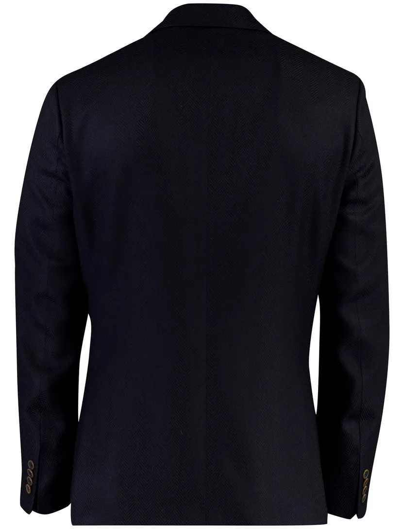 Colbert Roy Robson donkerblauw normale fit wol