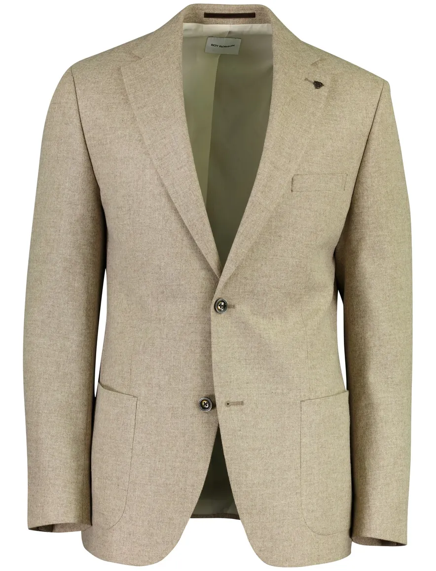 Roy Robson colbert beige gemêleerd