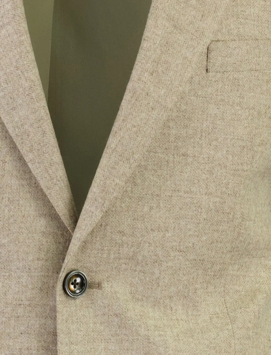 Roy Robson colbert beige gemêleerd