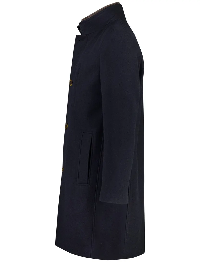 Overjas Roy Robson donkerblauw polyester