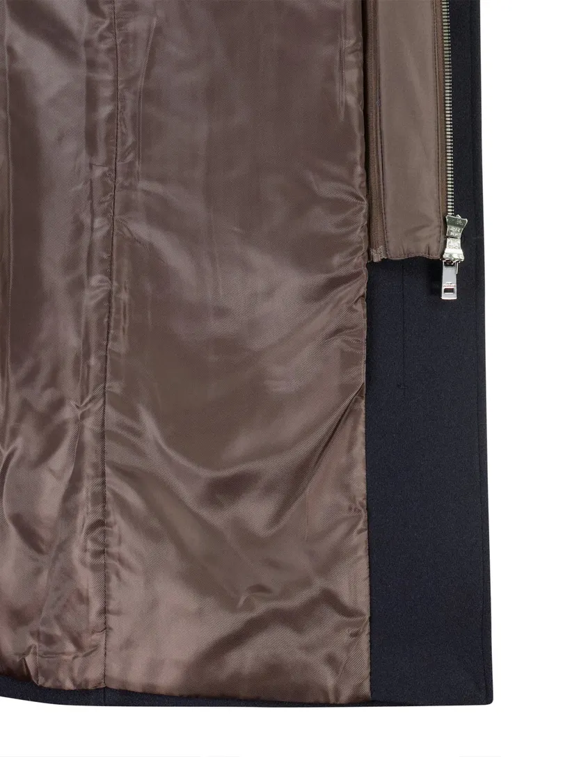 Overjas Roy Robson donkerblauw polyester