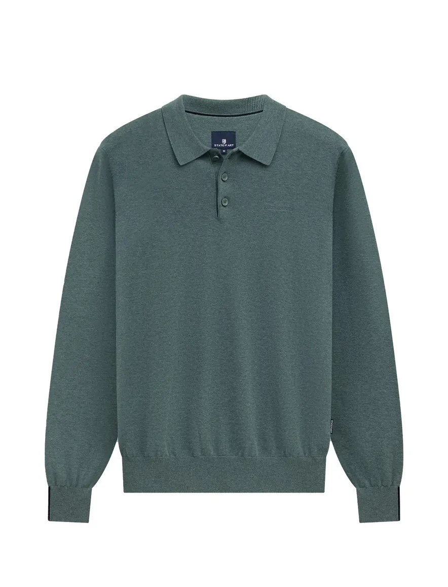 Poloshirt State of Art groen