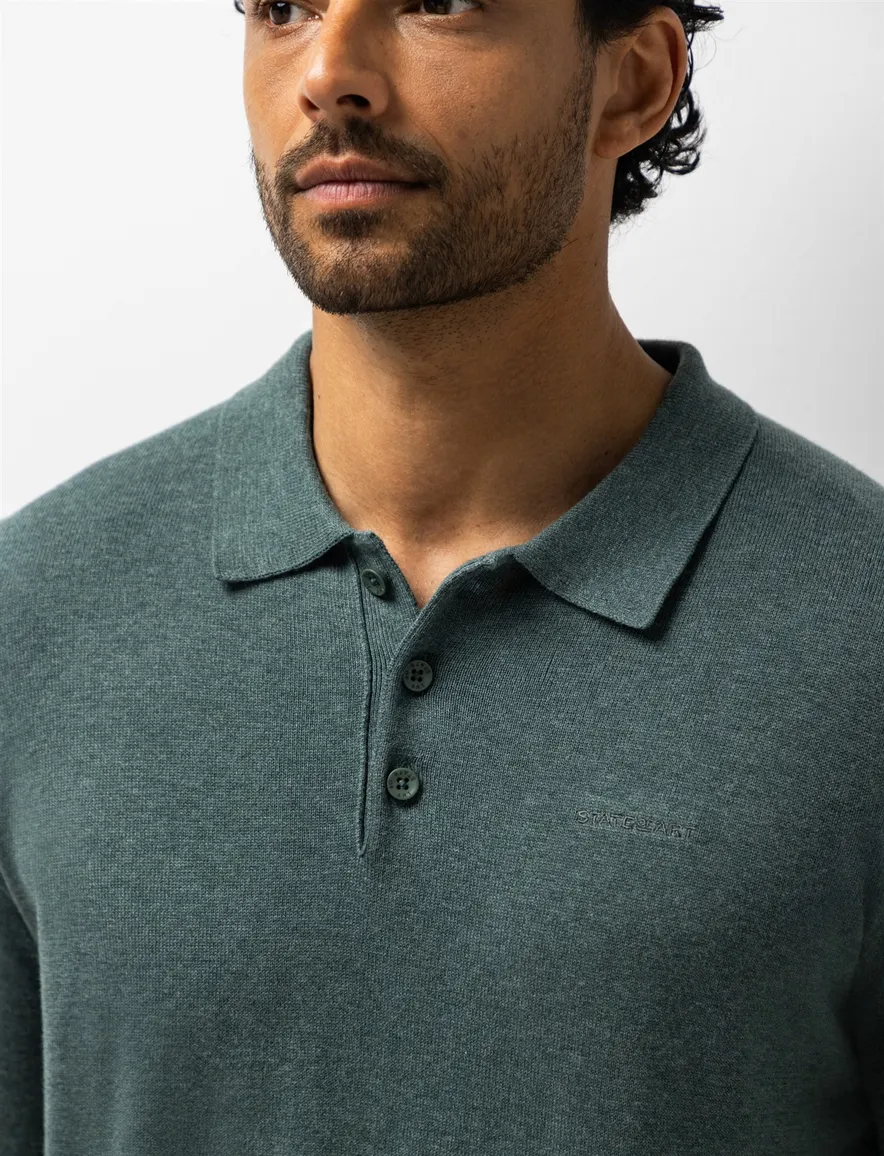 Poloshirt State of Art groen