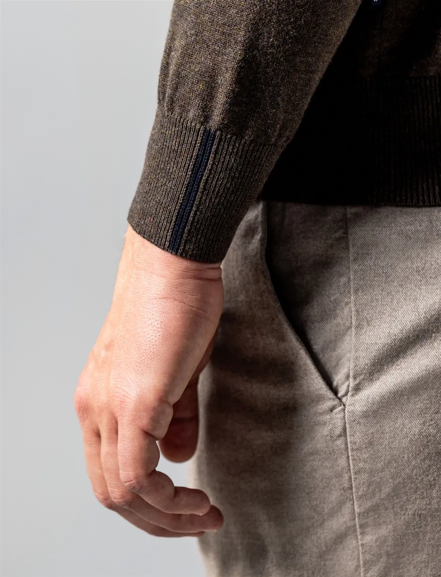 Poloshirt State of Art bruin