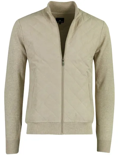 State of Art State of Art vest beige voorkant 100% polyester