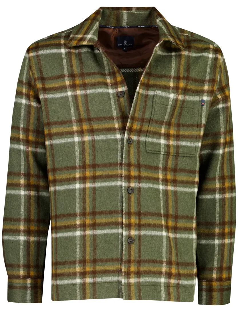 Overshirt State of Art groen