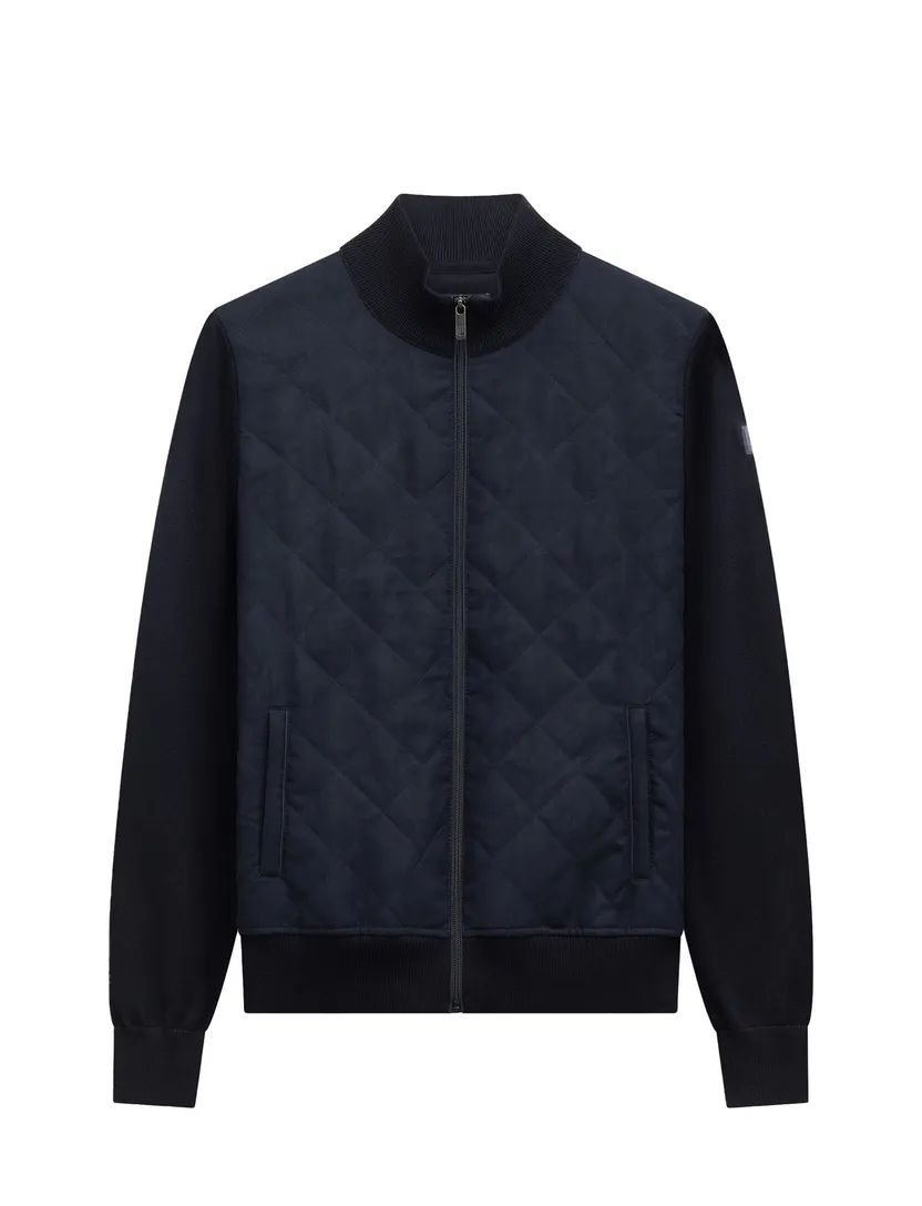 Outdoor vest State of Art donkerblauw polyester katoen