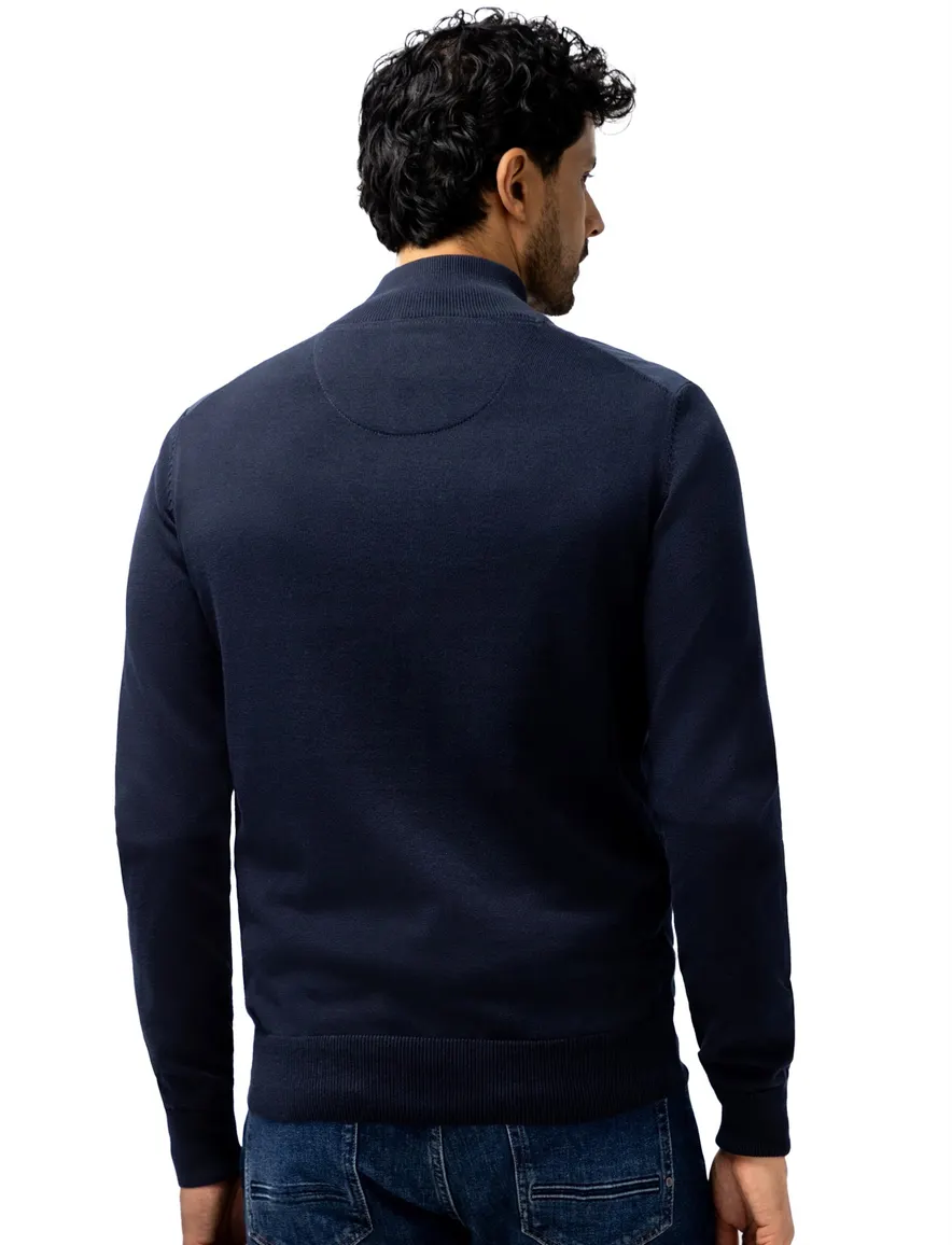 State of Art outdoor vest donkerblauw met polyester voorkant