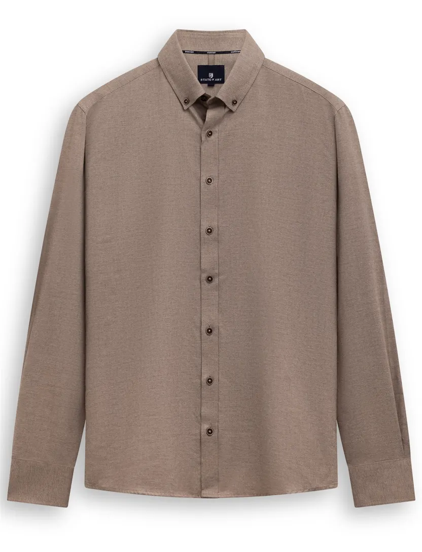 Overhemd State of Art beige