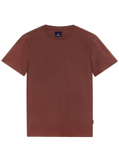 State of Art T-shirts State of Art bruin visgraatpatroon donker oud roze