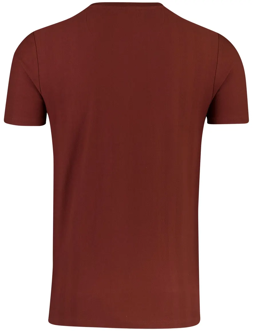 State of Art T-shirt ronde hals bordeaux