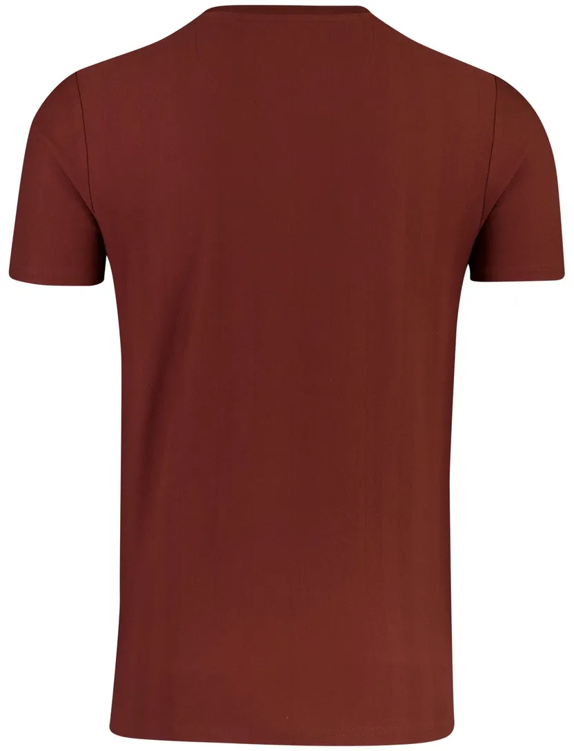 T-shirt State of Art bordeaux
