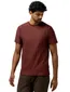 State of Art T shirt bruin visgraatpatroon donker oud roze