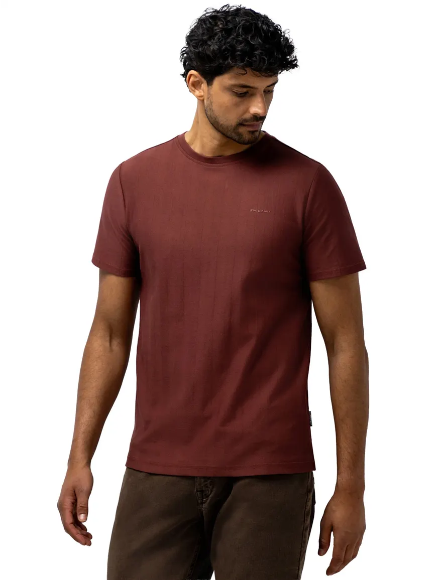 T-shirt State of Art bruin