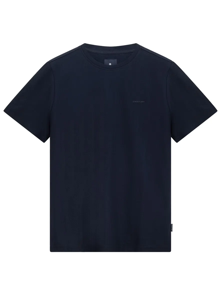 T-shirt State of Art donkerblauw