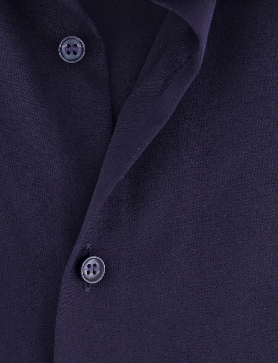 Olymp overhemd aubergine effen