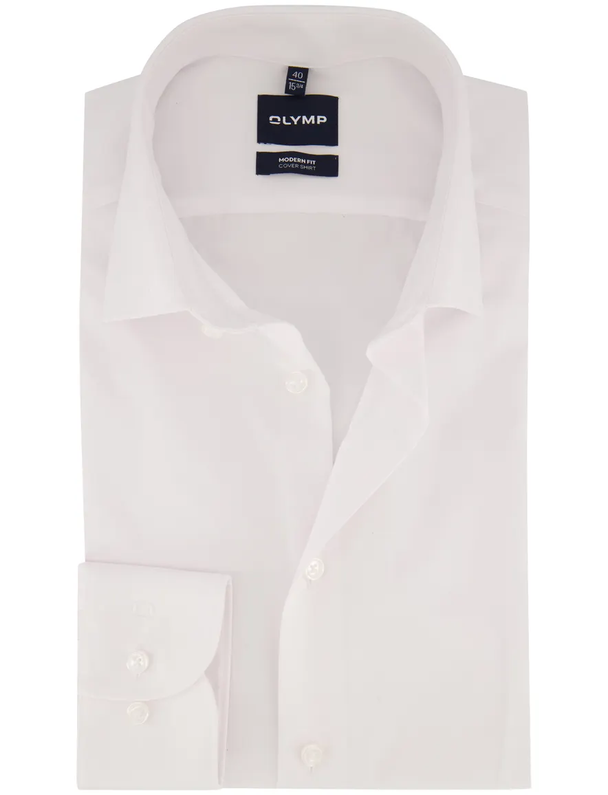 Overhemd Olymp wit Shirt dress ml 5