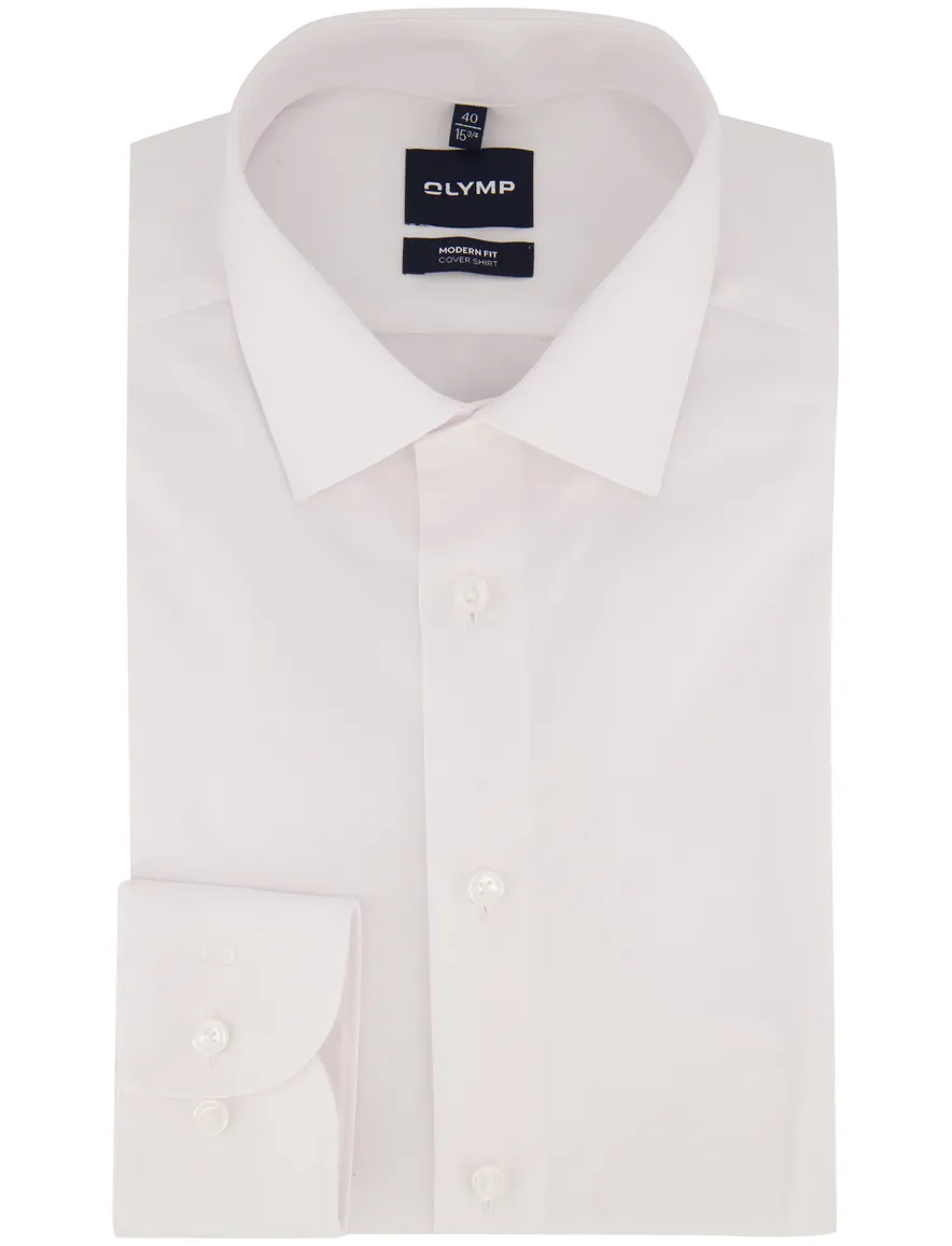 Overhemd Olymp wit Shirt dress ml 5