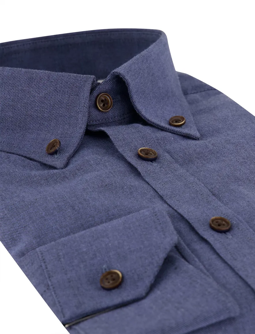 Overhemd Ledub blauw 143561-15