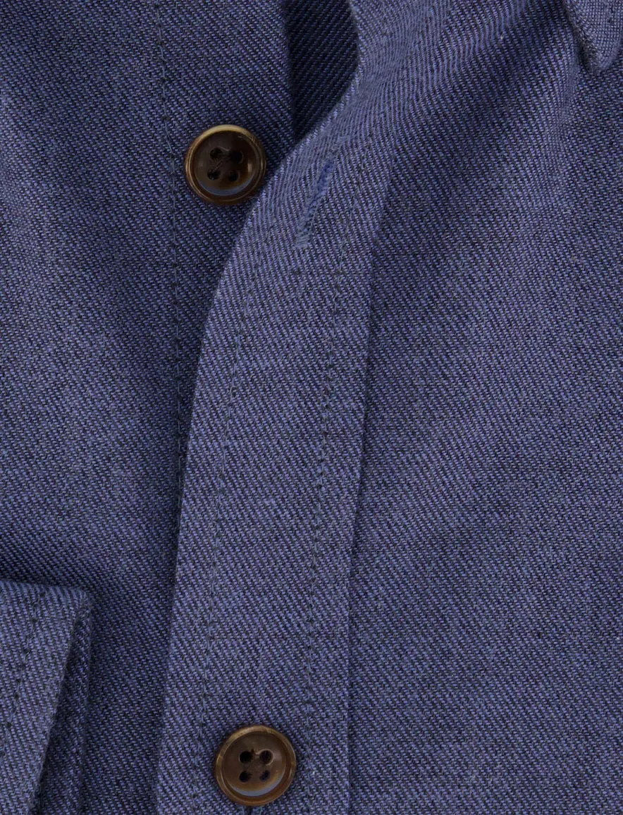 Overhemd Ledub blauw 143561-15