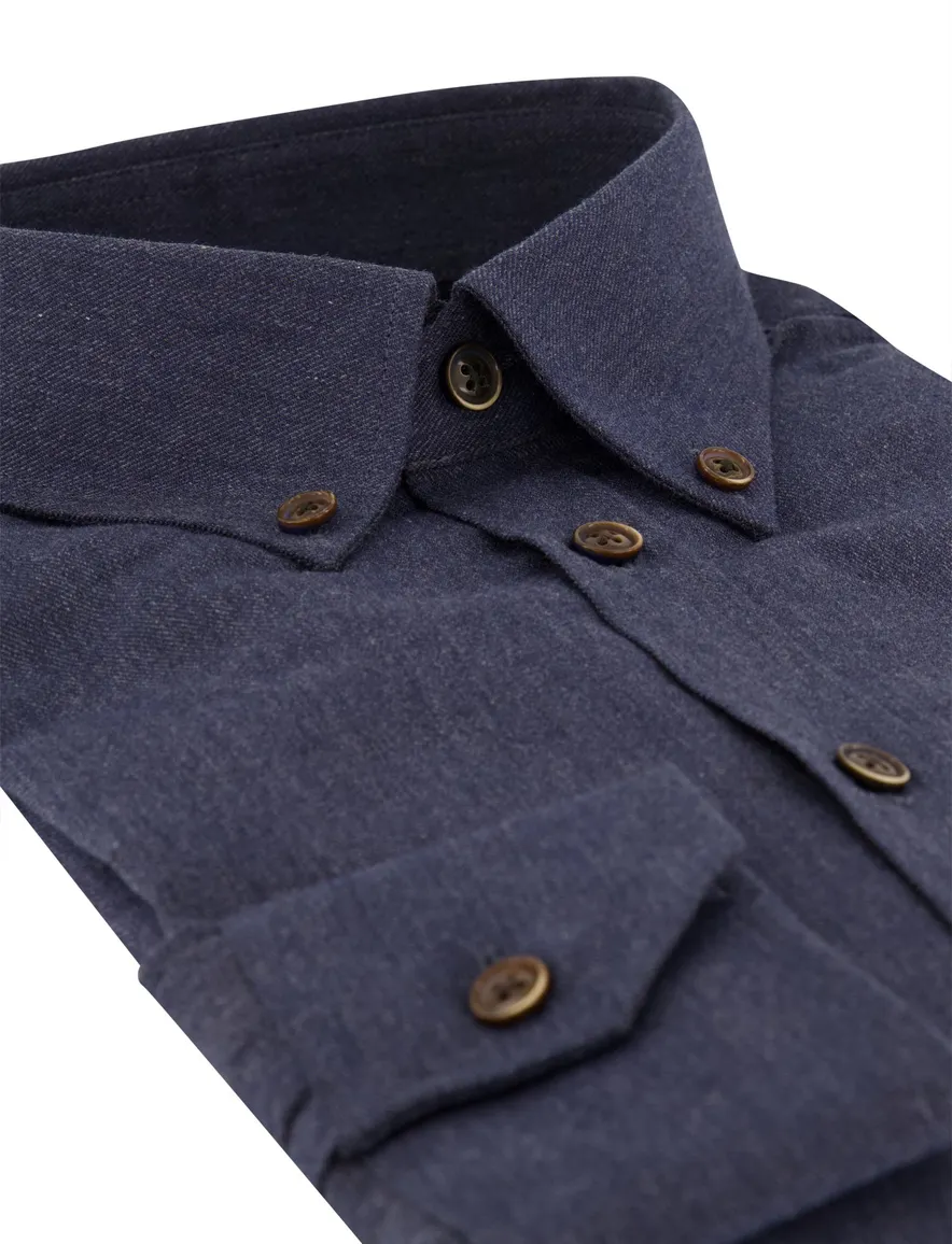 Overhemd Ledub donkerblauw 143561-18