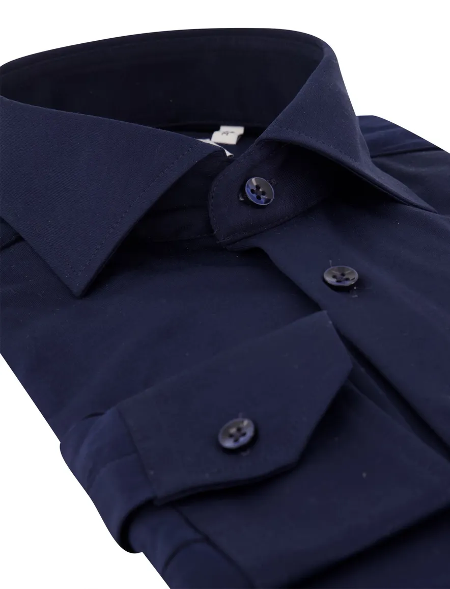 Overhemd Ledub donkerblauw 323519-18