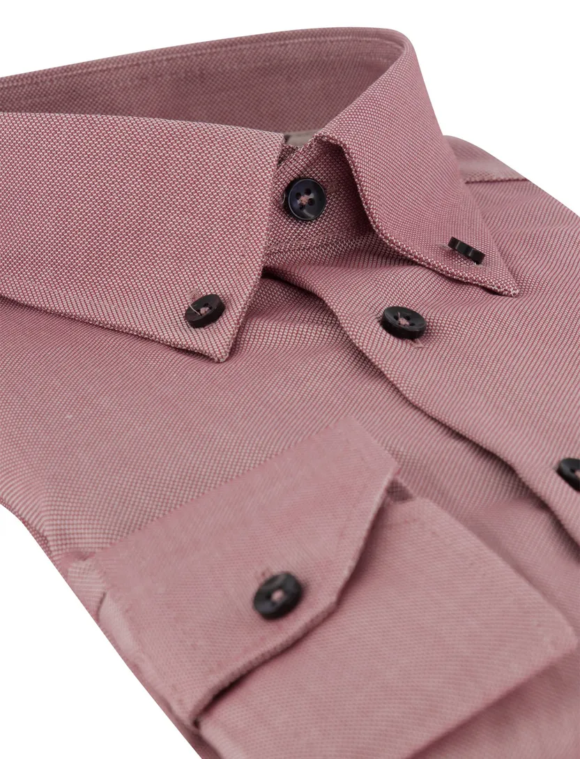 Overhemd Ledub bordeaux 143533-48