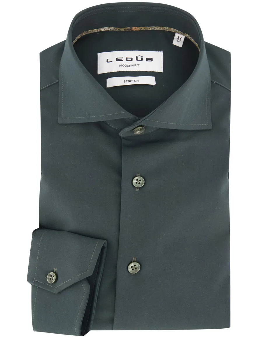 Overhemd Ledub groen 143581-59