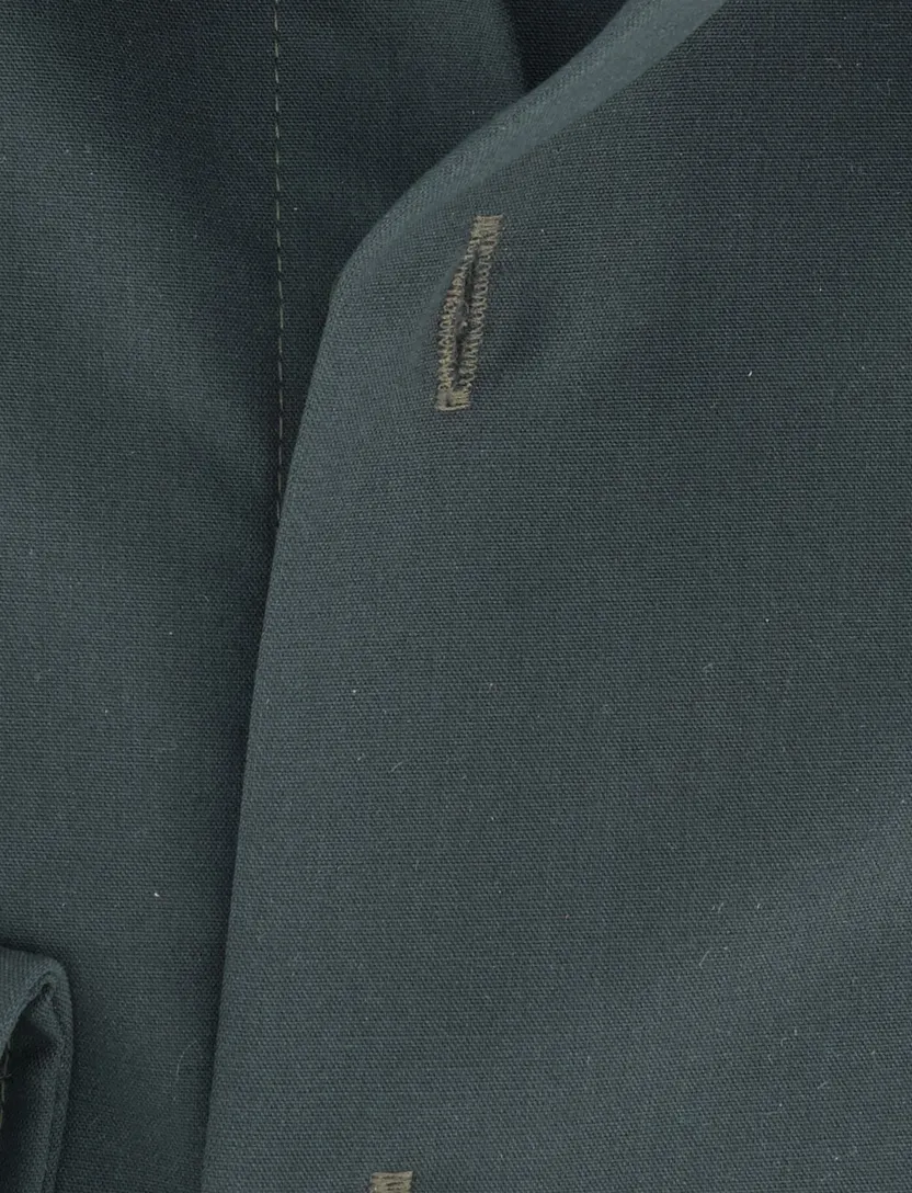 Overhemd Ledub Modern Fit groen stretch