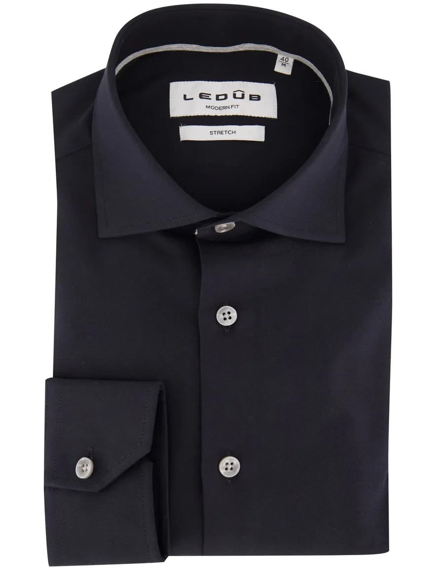 Overhemd Ledub donkerblauw 143521-29