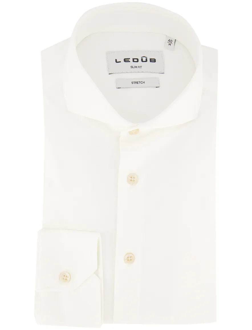 Overhemd Ledub creme 143623-92