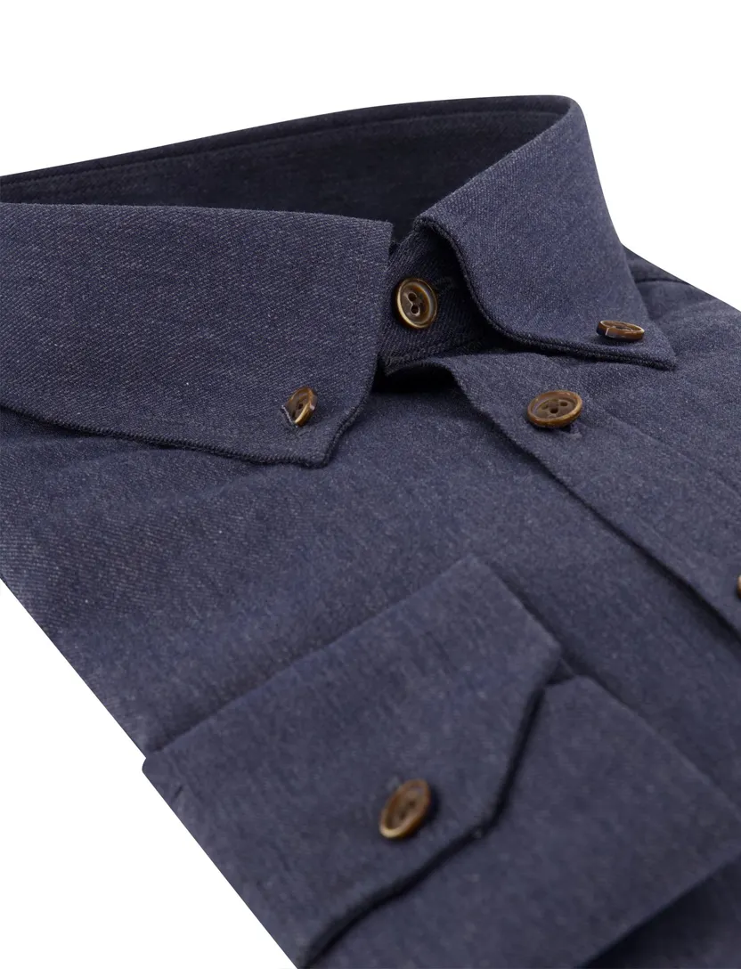 Overhemd Ledub donkerblauw 143562-18