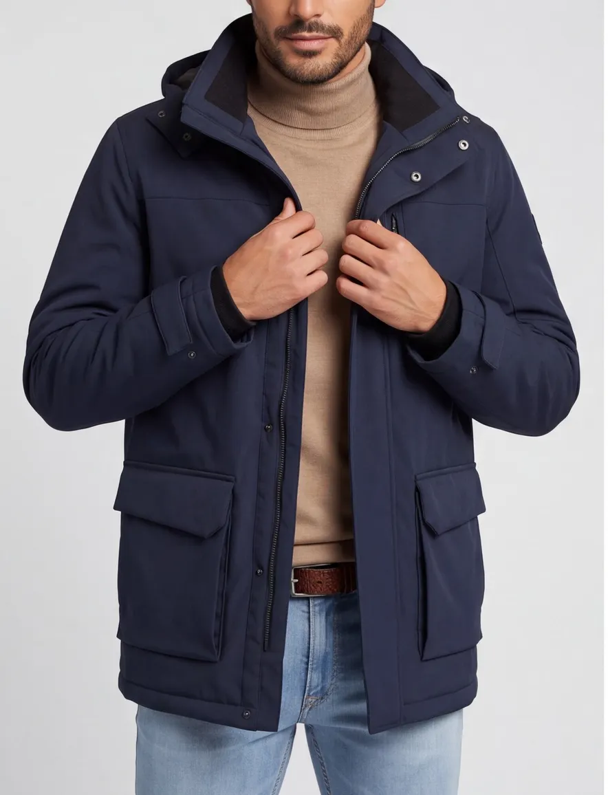 Jas Bugatti donkerblauw
