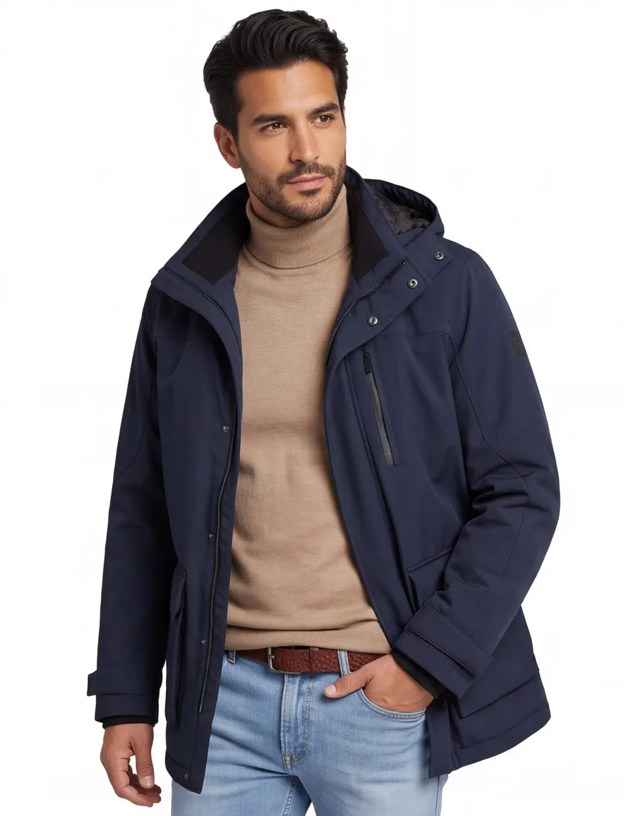 Jas Bugatti donkerblauw