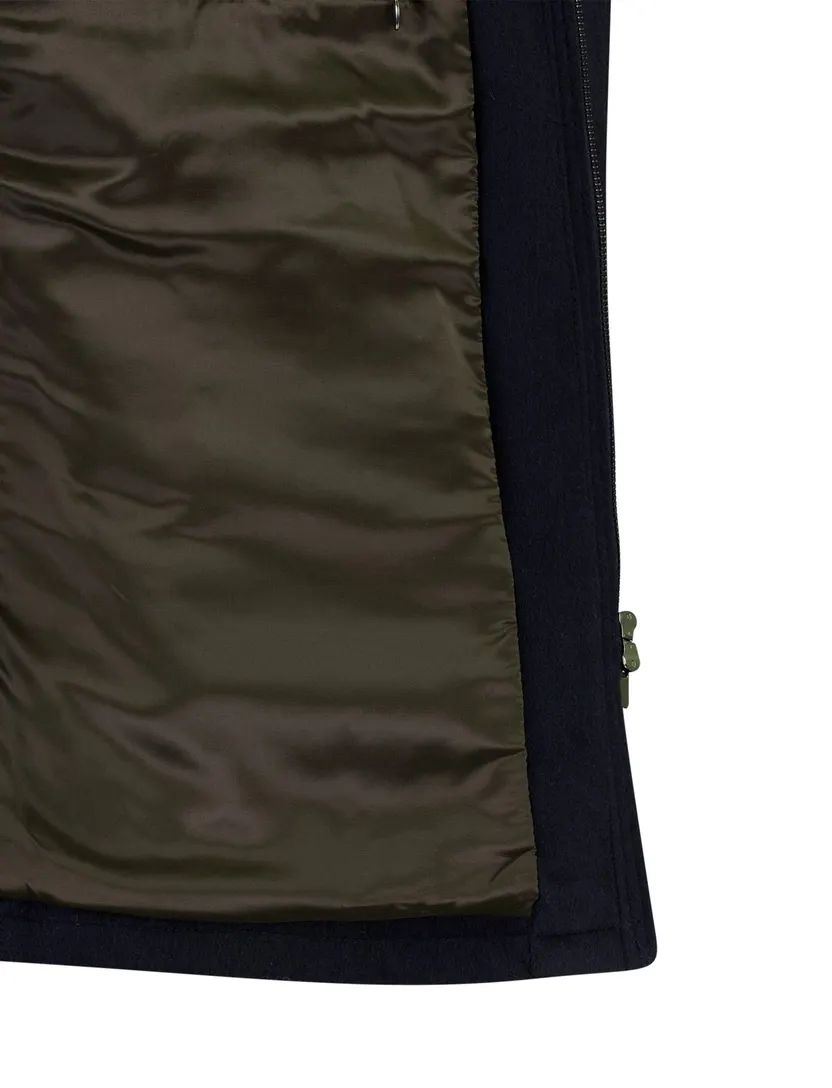 Overjas Bugatti donkerblauw polyester