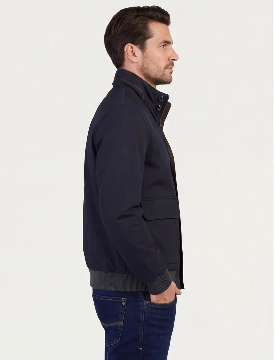 Jas Bugatti donkerblauw