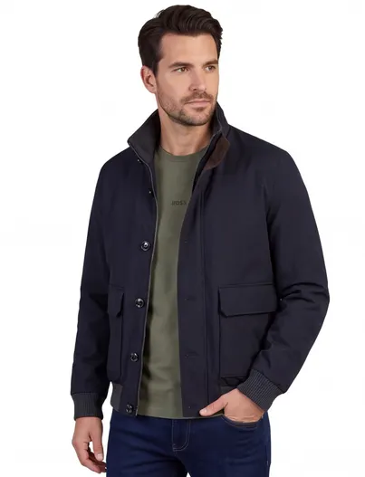 Bugatti Bomberjack Bugatti donkerblauw
