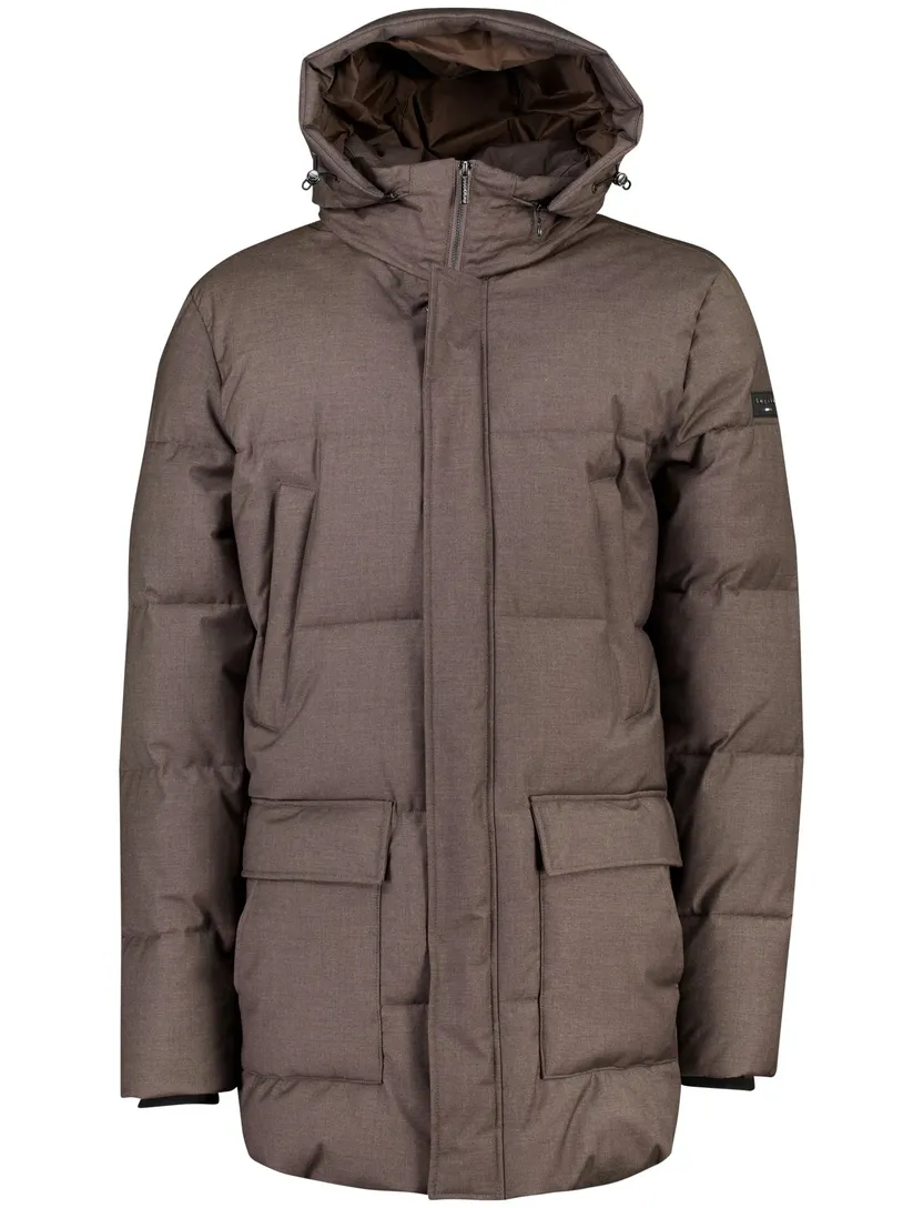 Pufferjas Bugatti taupe bruin