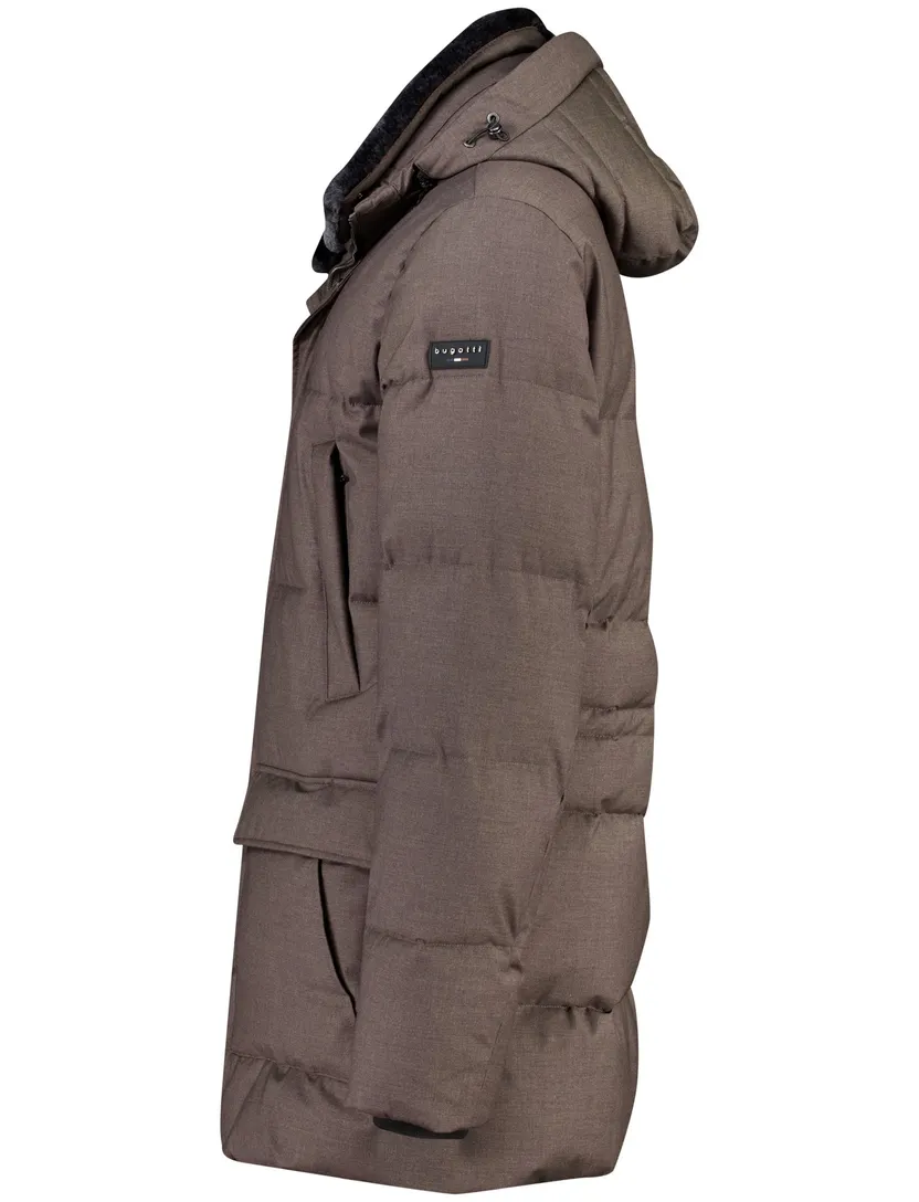 Pufferjas Bugatti taupe bruin