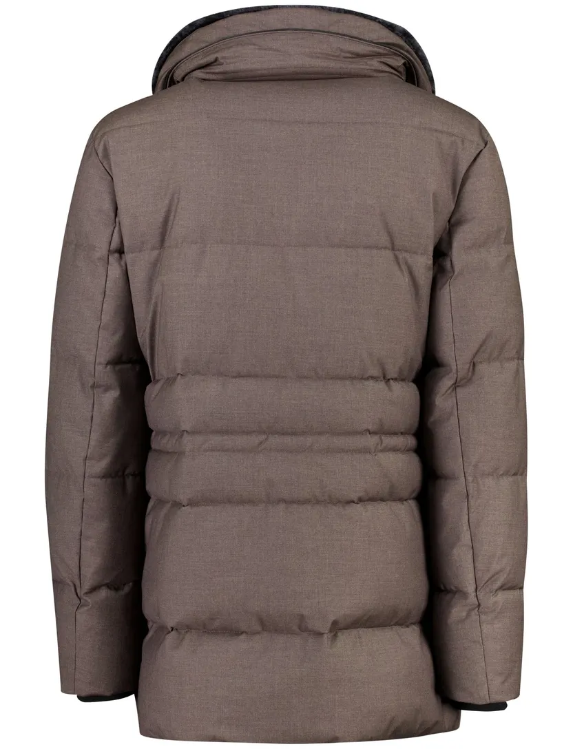 Pufferjas Bugatti taupe bruin