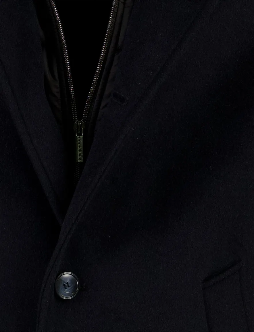 Bugatti overjas donkerblauw