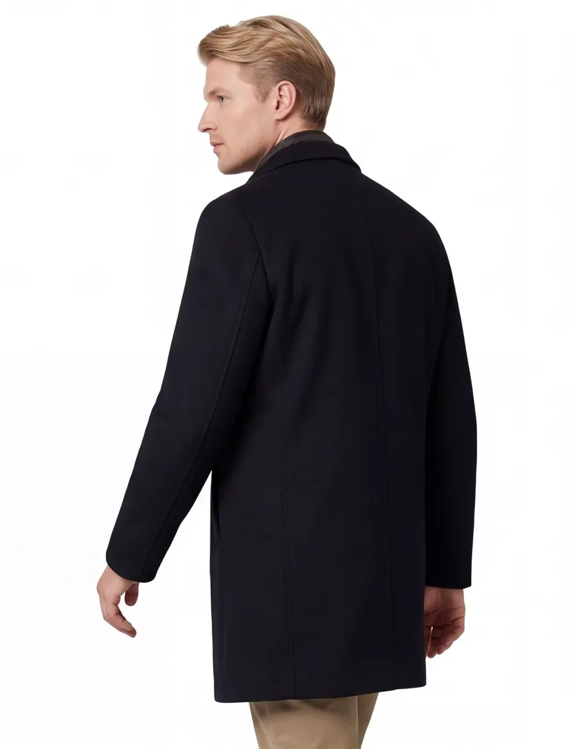 Overjas Bugatti donkerblauw