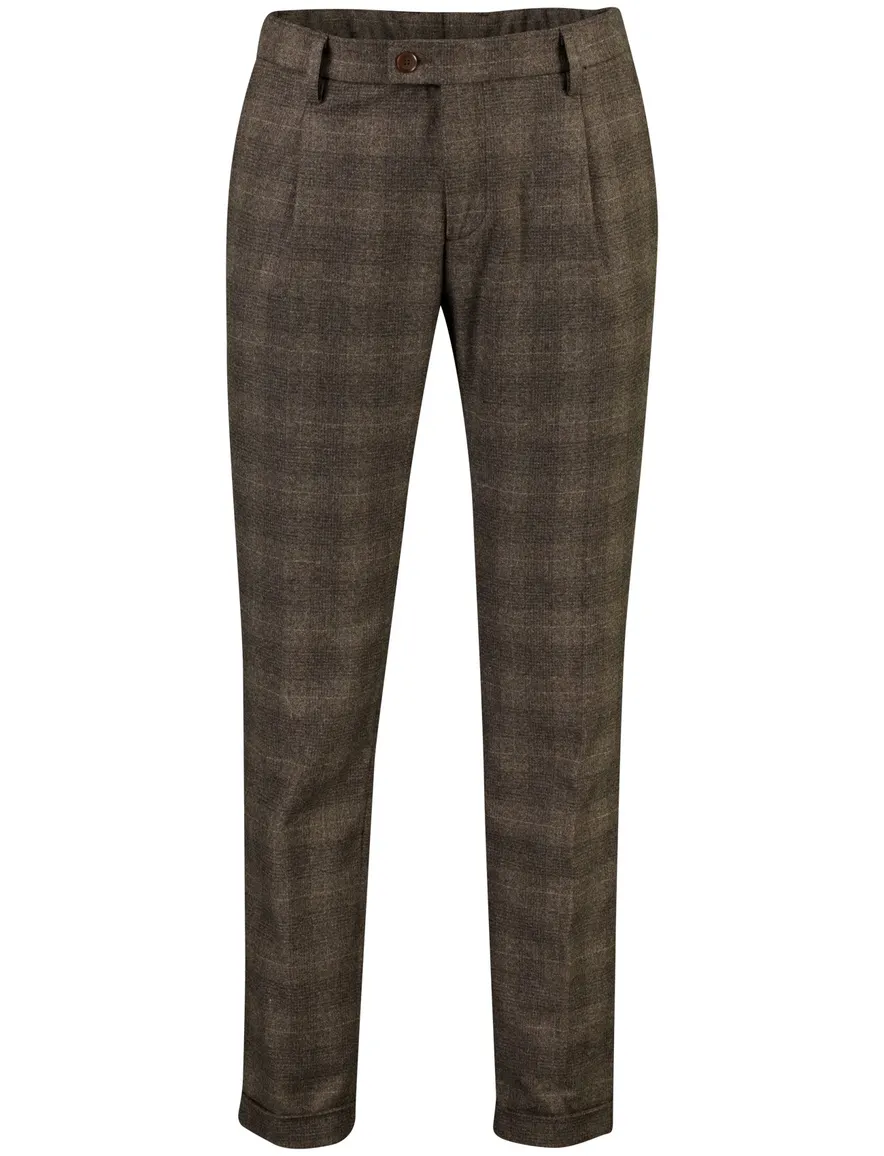 Broek Alberto grijs