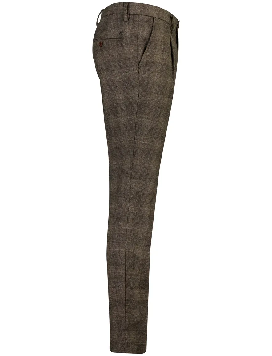 Broek Alberto grijs