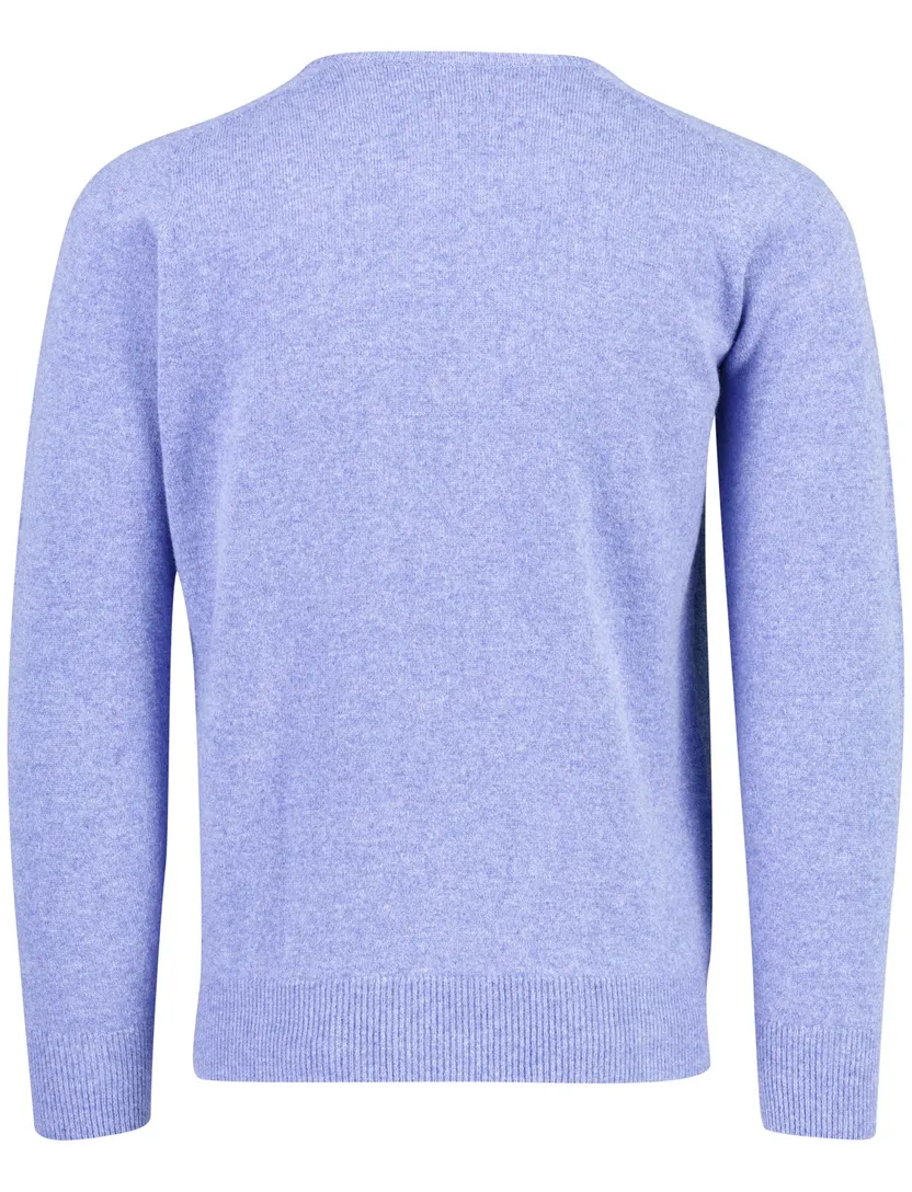Trui William Lockie blauw lamswol
