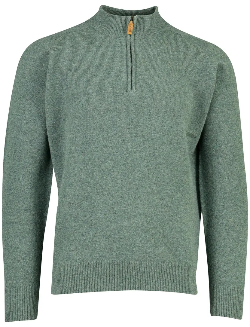 Trui William Lockie groen gebreid