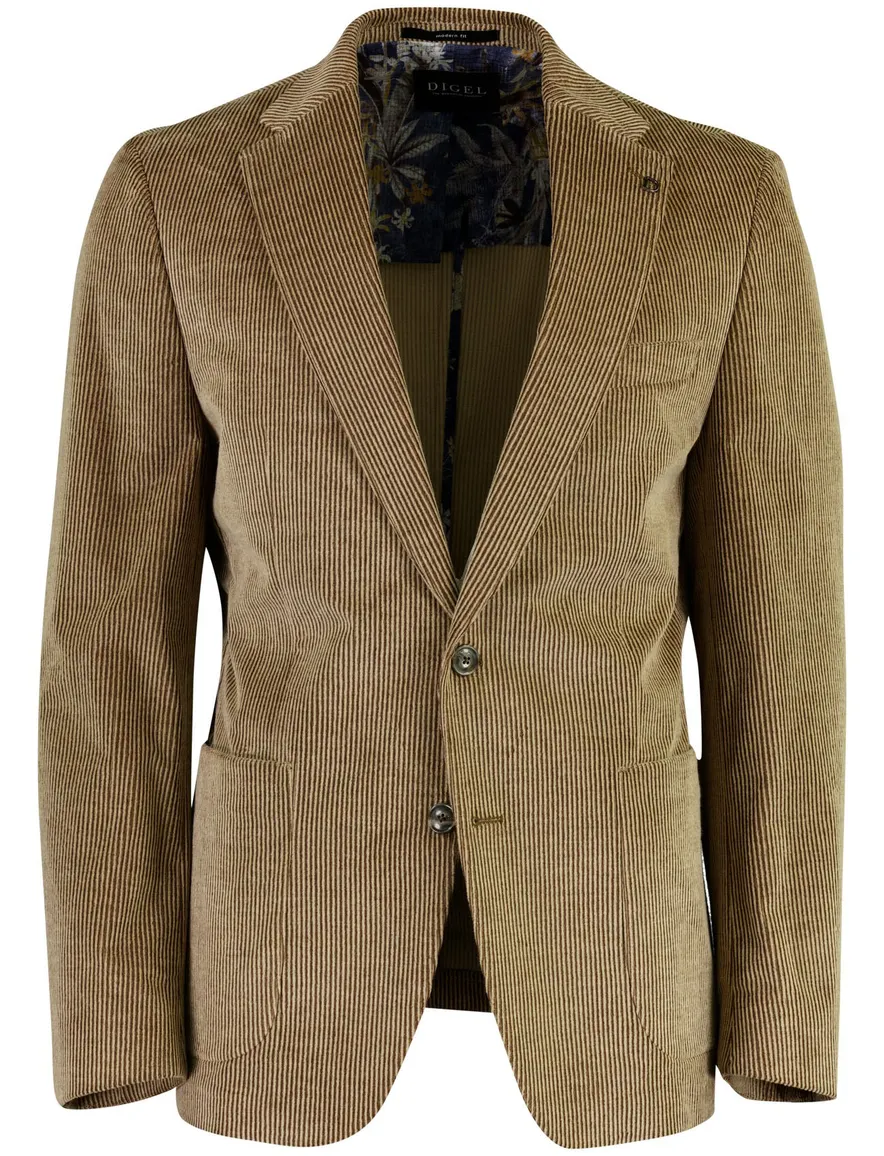Digel effen colbert camel