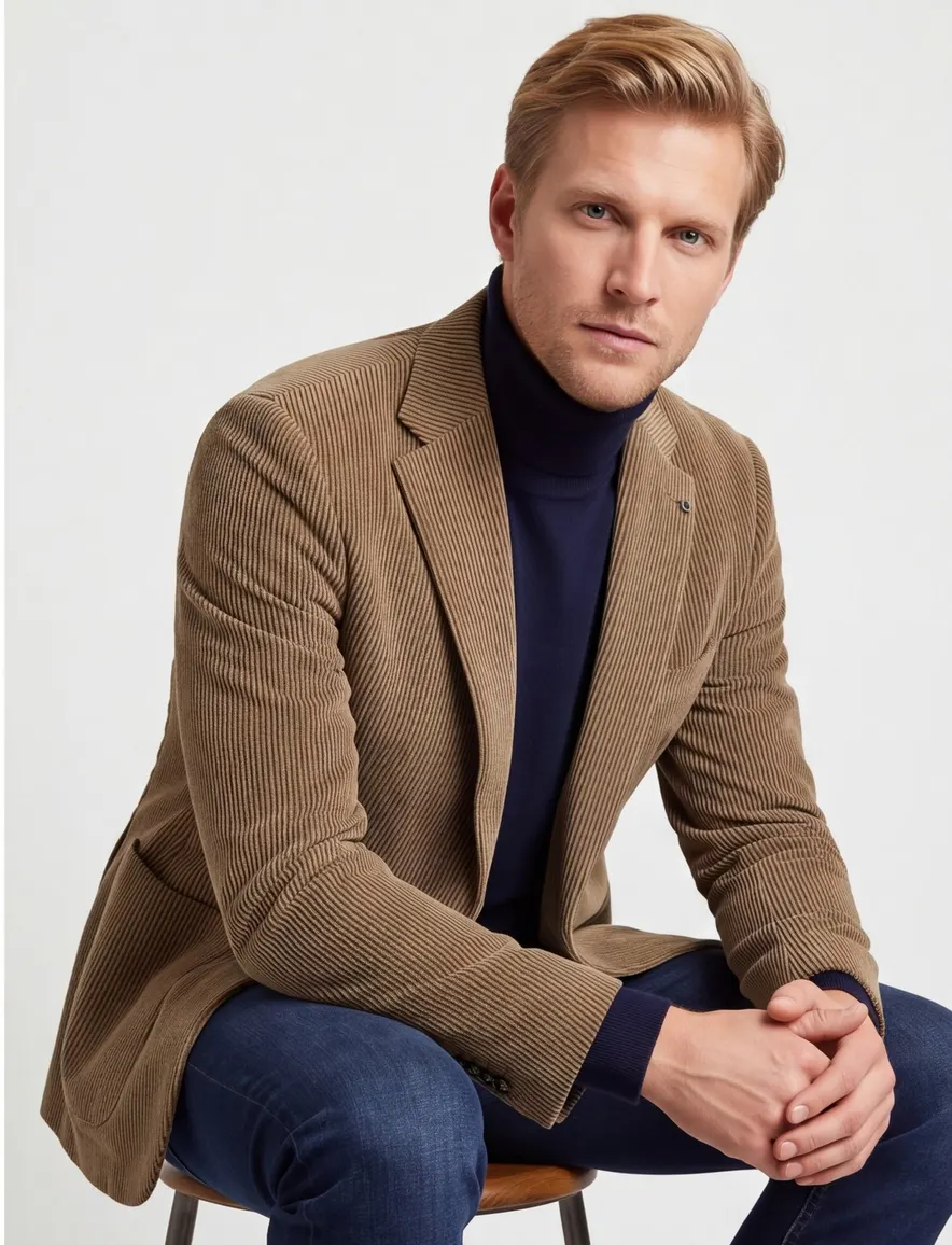 Digel effen colbert camel